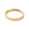 201 Stainless Steel Plain Band Ring for Women RJEW-I089-50A-G-2