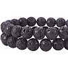 Natural Lava Rock Stone Bead Strands G-PH0028-8mm-04-4