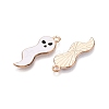 Halloween Theme Alloy Enamel Pendants PALLOY-N176-41A-RS-2