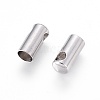 Tarnish Resistant 304 Stainless Steel Cord Ends LS-STAS-F232-01F-P-2