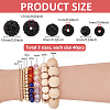 120Pcs 3 Styles Handmade Polymer Clay Disco Ball Beads FIND-PH0022-09A-2