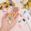 CHGCRAFT 56Pcs 8 Sets Resin Pendants FIND-CA0004-88-3