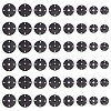 24 Pairs 4 Styles Zinc Alloy Snap Buttons FIND-FG0004-96EB-1