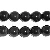 Natural Obsidian Bead Strands GSR8mmC132-1