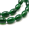 Natural Green Onyx Agate Bead Strands G-G877A-A05-3