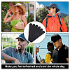 10Pcs Cloth Hat Sweat Liner FIND-WH0148-272A-6