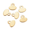 201 Stainless Steel Charms STAS-K217-30G-3