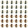 100Pcs Crackle Transparent Glass Beads Strands GLAA-TA0004-11C-2