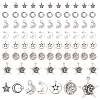 84Pcs 7 Style Tibetan Style Alloy Pendants TIBEP-PH0001-52-1