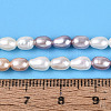 Three Color Natural Cultured Freshwater Pearl Beads Strands PEAR-N012-04D-01-6