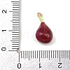 Fruit Alloy Enamel Pendants X-ENAM-P264-02E-G-4