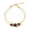 Natuarl Tiger Eye Multi-strand Bracelets RR9112-1