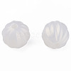 Spray Painted Acrylic Beads LS-MACR-T037-01G-4