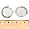 Zinc Alloy Pendant Cabochon Settings LS-FIND-NH0001-13B-P-3