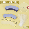 PVC Shirt Collar Shaping Support FIND-WH0159-20B-2