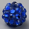Resin Rhinestone Beads RESI-WH0031-02J-1