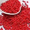 Baking Paint Glass Seed Beads SEED-H002-I-A513-1