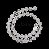 Natural Quartz Crystal Beads Strands G-C159-B11-01-3