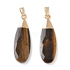 Natural Tiger Eye Pendants GG-CBA9F30-03G-02-1
