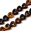 Natural Tiger Eye Beads Strands G-N342-91-1