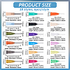 144Pcs 18 Styles PP Plastic Needles FIND-BC0014-20-2