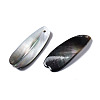 Natural Black Lip Shell Pendants SHEL-N026-160C-3