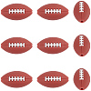 32Pcs Food Grade Eco-Friendly Silicone Beads SIL-SC0003-21-7