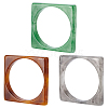 3Pcs 3 Colors Acrylic Bangles BJEW-UN0001-72A-1