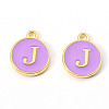 Golden Plated Alloy Enamel Charms LS-X-ENAM-S118-10J-1