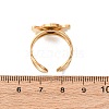 304 Stainless Steel with Enamel Cuff Rings for Women LS-RJEW-Z116-01G-06-3