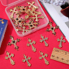 SUNNYCLUE DIY Cross Jewelry Making Finding Kit FIND-SC0005-67-3