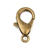 Zinc Alloy Lobster Claw Clasps X-E106-AB-NR-4