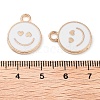 Alloy Enamel Pendants PALLOY-S192-04G-02-3