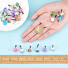 SUNNYCLUE DIY Imitation Bubble Tea/Boda Milk Tea Dangle Earring Making Kits DIY-SC0018-91-3