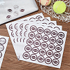 Olycraft 26 Sheets 2 Styles PVC Plastic Waterproof Stickers DIY-OC0004-24B-5