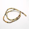 Round Natural Crazy Lace Agate Beads Strands G-P058A-01-1