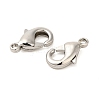 Rack Plating Brass Lobster Claw Clasps KK-F090-27P-02-2