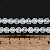 Plating Natural Selenite Beads Strands G-G120-A01-03-5
