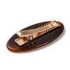 Oval with Word Love Resin Alligator Hair Clips LS-PHAR-D015-01A-2