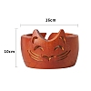 Cat Portable Wood Yarn Bowl PW-WG57847-02-1