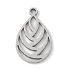 201 Stainless Steel Pendants STAS-S157-09P-1