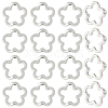 20Pcs Alloy Bead Frame FIND-SC0017-73P-5