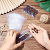 50Pcs Double Face Laser Rectangle PE Cellophane Bags ABAG-TAC0013-14C-6