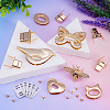 Zinc Alloy Bag Twist Lock Accessories AJEW-TA0017-12-5