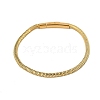 304 Stainless Steel Snake Chain Bracelets for Women BJEW-Z087-18G-4