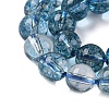 Dyed Round Natural Crackle Quartz Beads Strands G-K084-8mm-03A-6