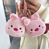 Cartoon Pig Plush Cloth Wallets PW-WGE8550-01-2