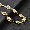 304 Stainless Steel Ladybug Link Bracelets for Women BJEW-K226-15B-G-3