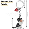 Animal Theme Alloy Keychain KEYC-SZC0007-01L-2