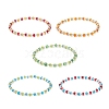 Glass Seed Beads Beaded Bracelets BJEW-JB09070-1